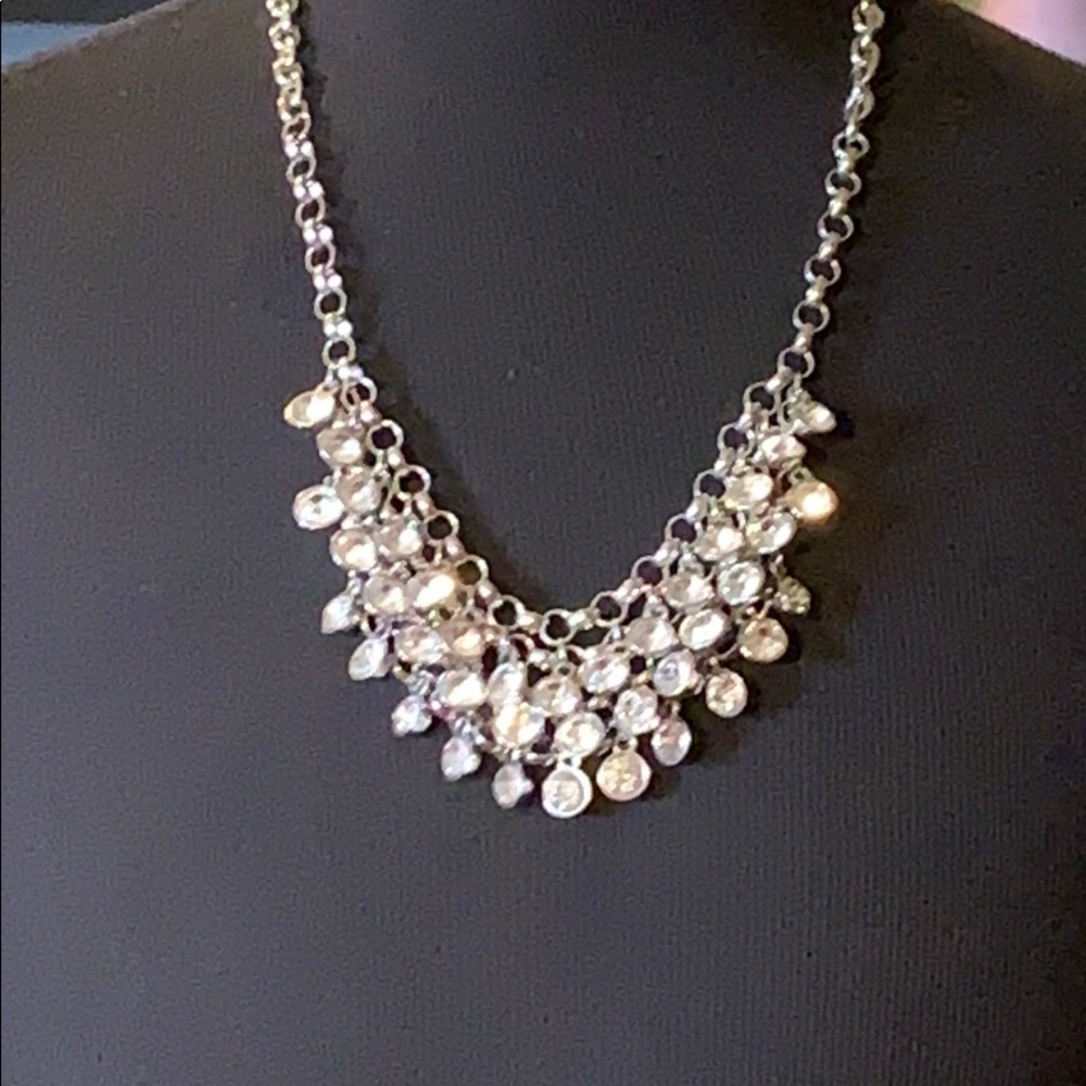 Rhinestone necklace estate